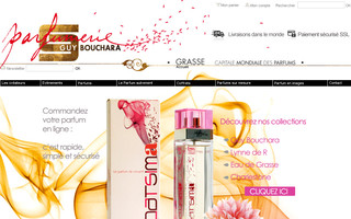 parfums-guy-bouchara.com website preview