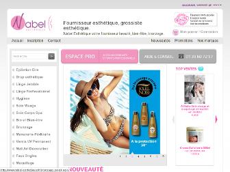 nabel-esthetique.fr website preview