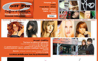 coiff-pro-grossiste-coifffure-esthetique-caen-normandie.com website preview