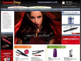 cosmetishop.com website preview