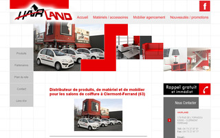 hairland-france.fr website preview