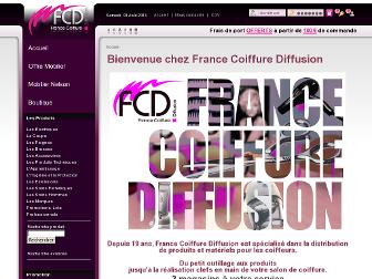 francecoiffurediffusion.fr website preview