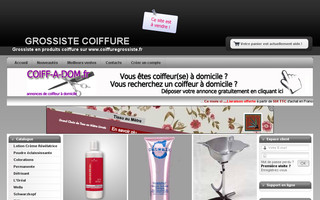 coiffuregrossiste.fr website preview
