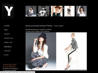 y-coiffure.com website preview