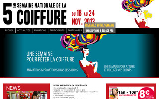 semainedelacoiffure.com website preview
