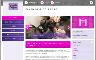 francoise-coiffure.fr website preview