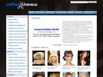 coiffure-cheveux.fr website preview