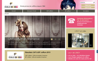 eicy-coiffure.fr website preview