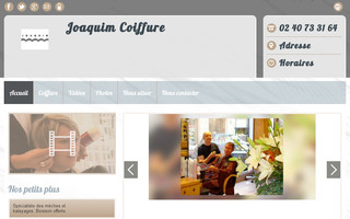 joaquimcoiffure.fr website preview