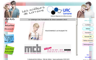 coiffure-lorraine.fr website preview