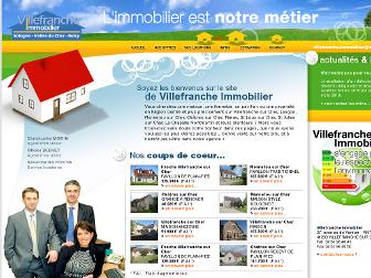 villefranche-immobilier.com website preview
