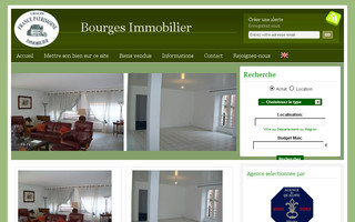 bourges-immobilier.net website preview
