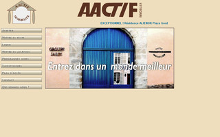 aactif-immobilier.com website preview