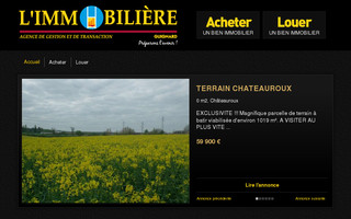 limmobiliere-guignard.com website preview