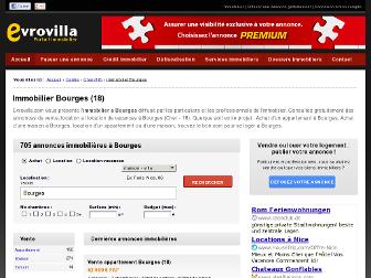 immobilier-bourges.evrovilla.com website preview