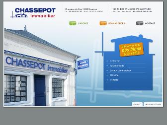 chassepot-immobilier.fr website preview
