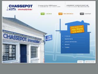 chassepot-immobilier.fr website preview