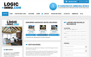 bourges.logic-immo.com website preview