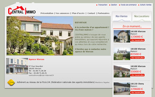 centralimmo18.com website preview