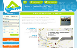 lpa-immobilier-vierzon.com website preview