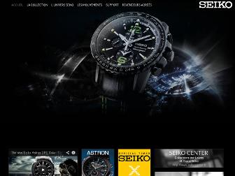 seiko.fr website preview