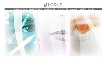 montres-lorus.fr website preview
