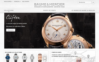 baume-et-mercier.fr website preview