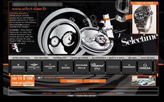 select-time.fr website preview