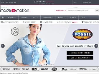 mode-in-motion.com website preview