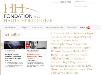 hautehorlogerie.org website preview