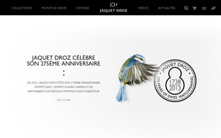 jaquet-droz.com website preview