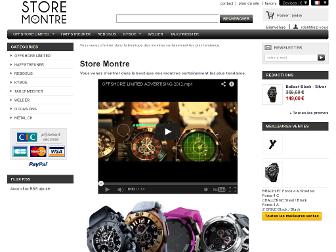 store-montre.com website preview