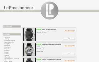 lepassionneur.com website preview