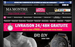 ma-montre-pas-cher.com website preview