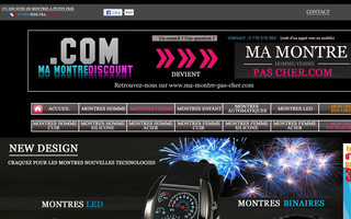 ma-montre-discount.com website preview