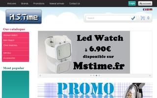 mstime.fr website preview