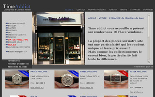 timeaddict.com website preview