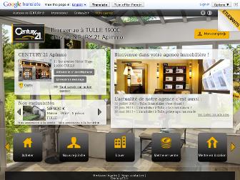 century21-apimmo-tulle.com website preview