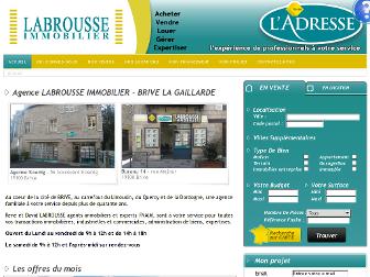 labrousse-immobilier.com website preview