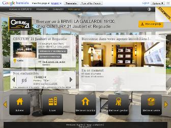 century21-jr-brive-la-gaillarde.com website preview