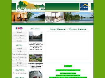 liveinlimousin.com website preview