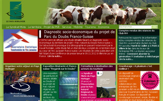 pays-horloger.fr website preview