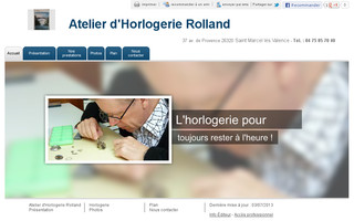 atelier-horloger-rolland.fr website preview