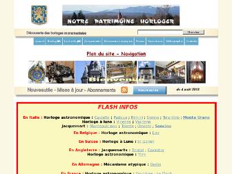 patrimoine-horloge.fr website preview