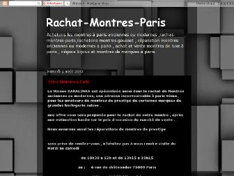 achat-montres-paris.blogspot.com website preview