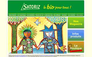 satoriz.fr website preview