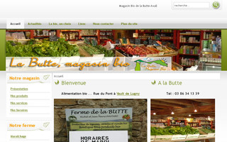 magasinbioavallonlabutte.fr website preview