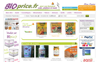 bioprice.fr website preview