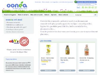 oonea.fr website preview