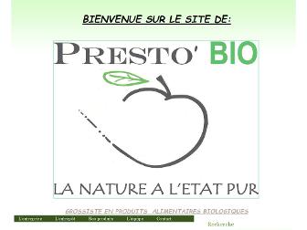 prestobio.fr website preview